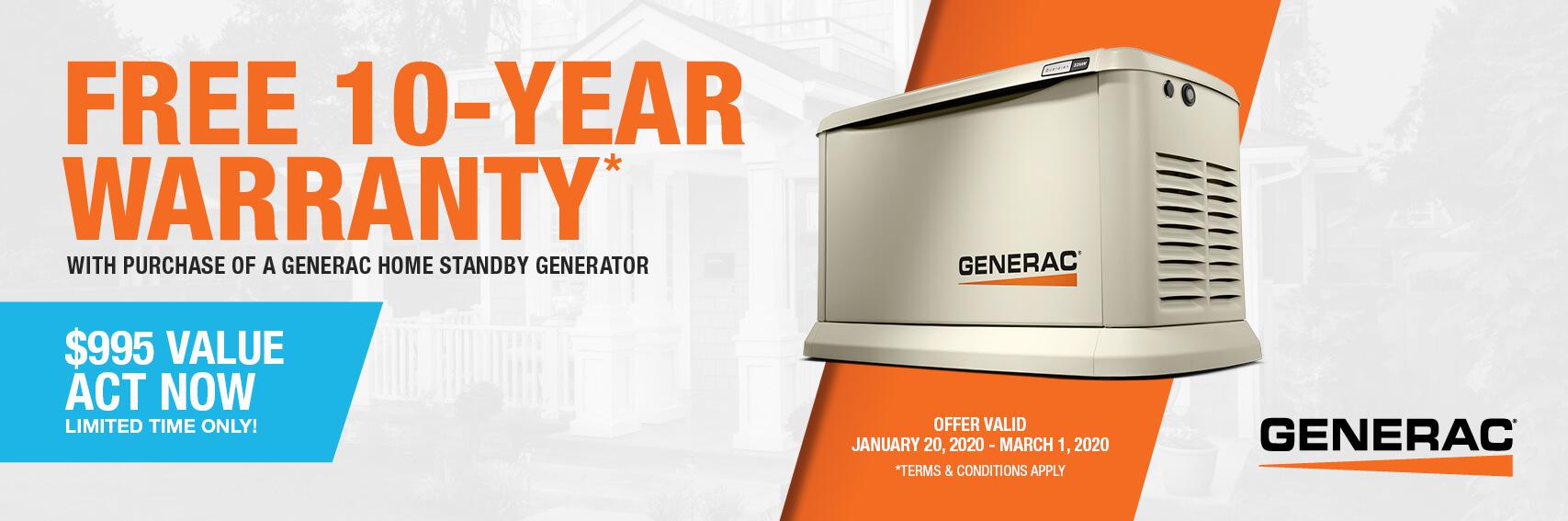 Homestandby Generator Deal | Warranty Offer | Generac Dealer | Cedar City-Brian Head- St George, UT